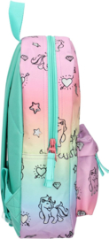 Milky Kiss Rugzak Rainbows And Unicorns Small