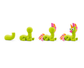 Hey Clay Boetseerklei Rainbow Unicorn Sparky