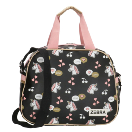 ZEBRA Kindertas Unicorn Love Black