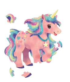 Crocodile Creek Jumbo Puzzel Unicorn - 48 stukjes