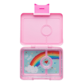 Yumbox Snack 3 vakken Power Pink - Rainbow