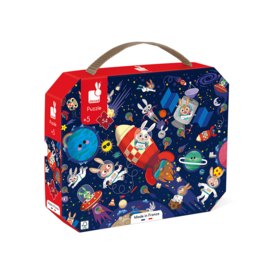 Janod Puzzel Raket - 54 stukjes