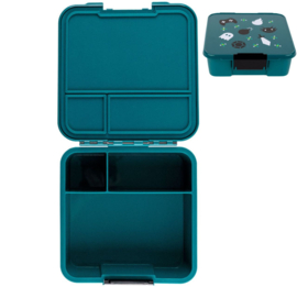 MontiiCo Bento Three Lunchbox Game On