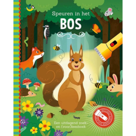 Zaklampboek Speuren in het bos