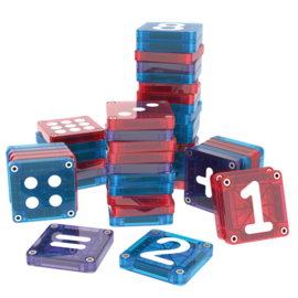 MAGNA-TILES® microMAGS Learn Numbers 56 stuks