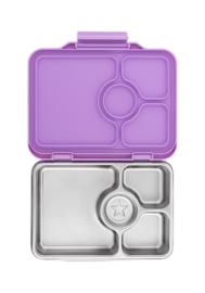 Yumbox Prêt RVS 4 vakken Lavande Purple