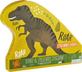 Floss & Rock Puzzel Dinosaurs - 40 stukjes
