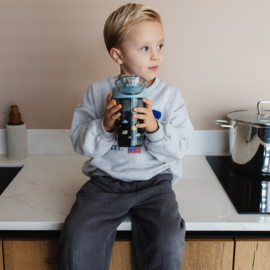 Petit Monkey Drinkfles Sparkling Sky