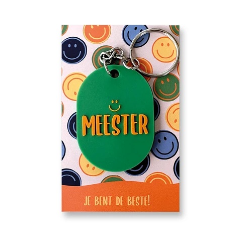 KP® Sleutelhanger Meester