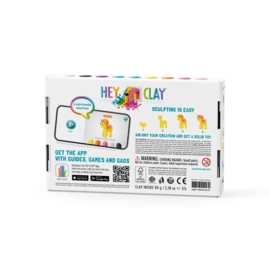 Hey Clay Boetseerklei Rainbow Unicorns Lighty, Sunny & Rainy - 3 figuren