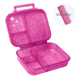 Lekkabox® Glamour Mini Lunchbox 3 vakken - Pink