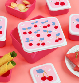 A Little Lovely Company Lunch- en Snackboxen Kersen