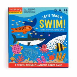 Mudpuppy Magnetic Board Game - Let's take a swim!