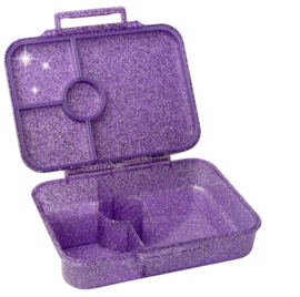 Lekkabox® Glamour Lunchbox 4 vakken - Purple