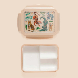 Petit Monkey Bento Lunchbox Upside Down Animals