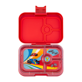 Yumbox Panino 4 vakken Roar Red - Race Cars