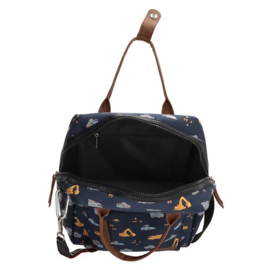 ZEBRA Rugzak Construction Blue
