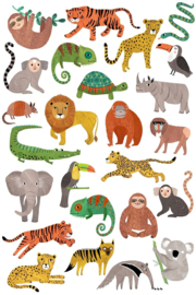 Petit Monkey Tattoos Jungle Animals