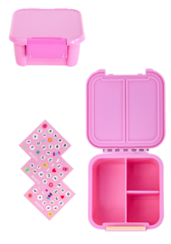 MontiiCo Bento Two Snackbox Floss/Friends Forever