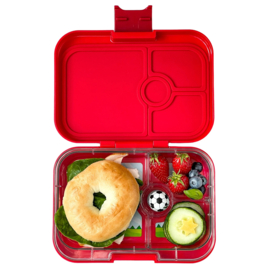 Yumbox Panino 4 vakken Wow Red - Dinosaur