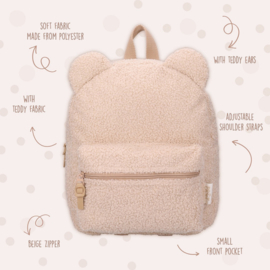 Prêt Rugzak Ridge And Row Teddy Beige