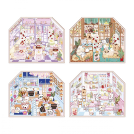 Janod Cosy Stickers - Food Lovers