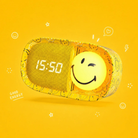 MOB Dreamy Clock Smiley World - Geel