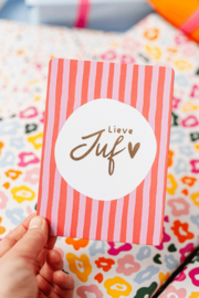 KP® Wenskaart Lieve juf