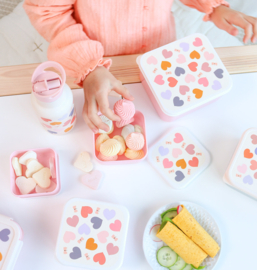 A Little Lovely Company Lunch- en Snackboxen Hartjes