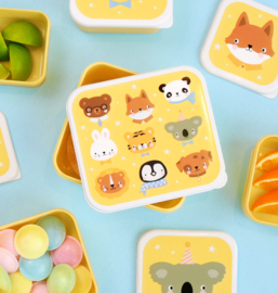 A Little Lovely Company Lunch- en Snackboxen Dierenvriendjes