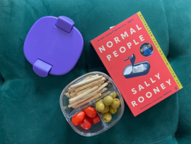 Yumbox Snack Bowl 3 vakken Hazy Purple