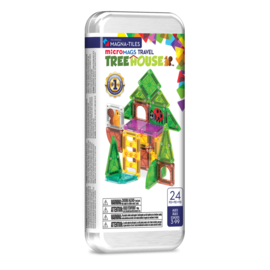 MAGNA-TILES® Micro Mags Treehouse Travel Set 24 stuks