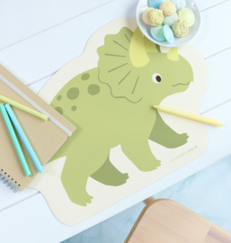 A Little Lovely Company Placemat Kleine Dinosaurus