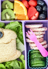 Lunch Punch Vork en Lepel Blush