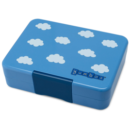 Yumbox Snack 3 vakken Sky Blue Clouds - Rainbow