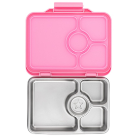 Yumbox Prêt RVS 4 vakken Versailles Pink