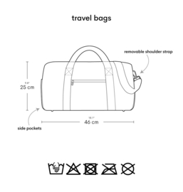 A Little Lovely Company Weekendtas Bloementuin