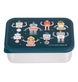 A Little Lovely Company RVS Lunchbox Robots