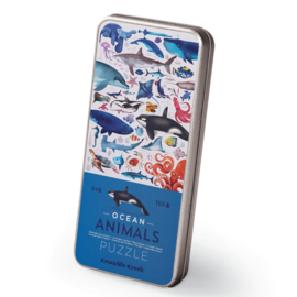 Crocodile Creek Puzzel Ocean Animals - 150 stukjes