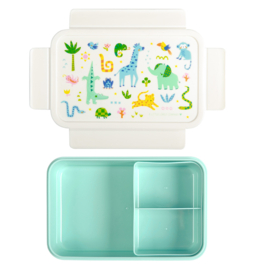 A Little Lovely Company Bento Lunchbox Jungle