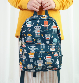 A Little Lovely Company Rugzakje Robots