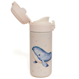 Petit Monkey RVS Drinkfles Whale