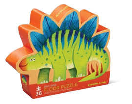 Crocodile Creek Vloerpuzzel Dino Land - 36 stukjes