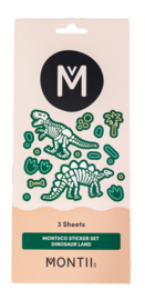 MontiiCo Waterproof Stickerset Dinosaur Land