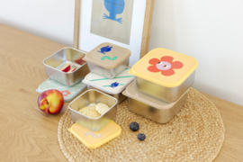 Lässig Snackboxen RVS Happy Trails Flower
