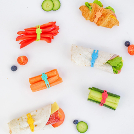 Lunch Punch Silicone Wrap Bands Blush