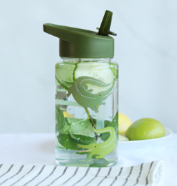 A Little Lovely Company Drinkfles Krokodillen