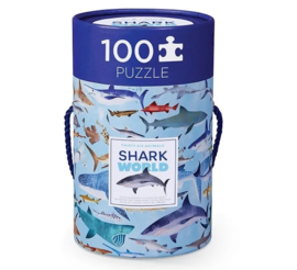 Crocodile Creek Puzzel Sharks - 100 stukjes