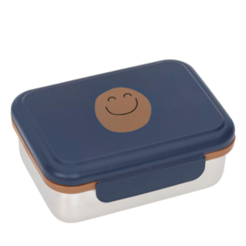 Lässig Lunchbox RVS Little Gang Smile Navy