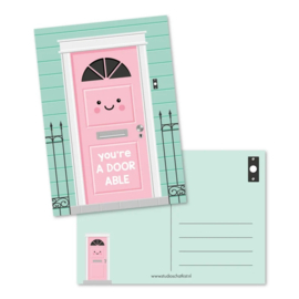 Studio Schatkist Kaart  - You're aDOORable